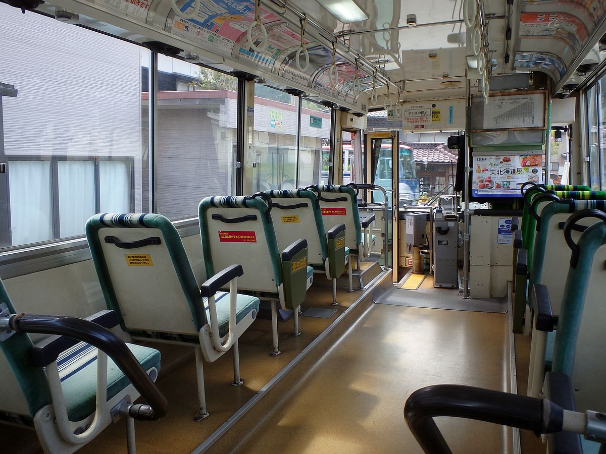 勝木駅にて