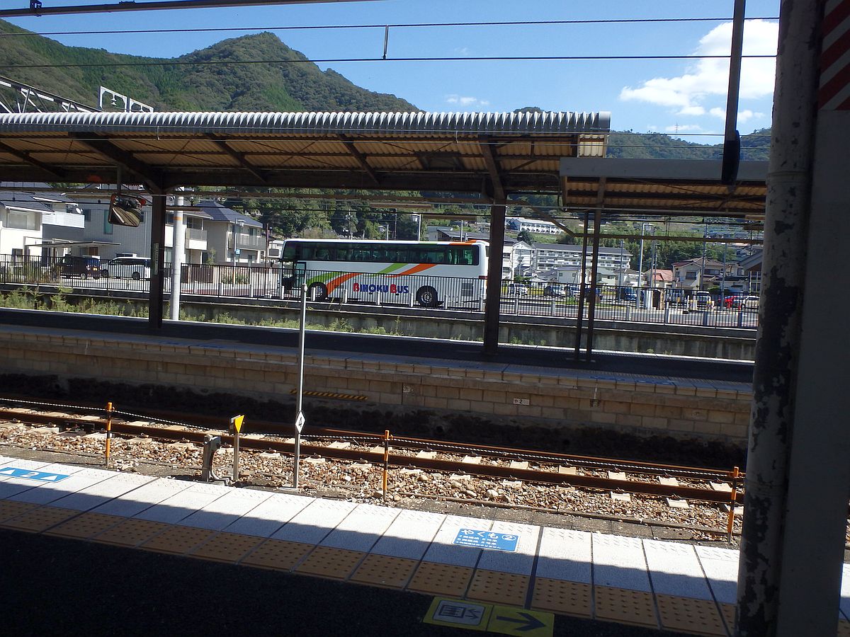 JR備中高梁駅にて