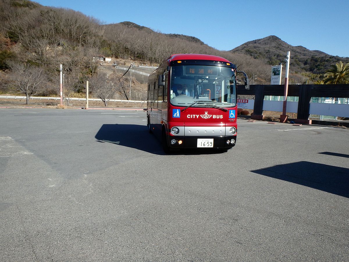 備前市営バス 福浦峠行 マルナカにて
