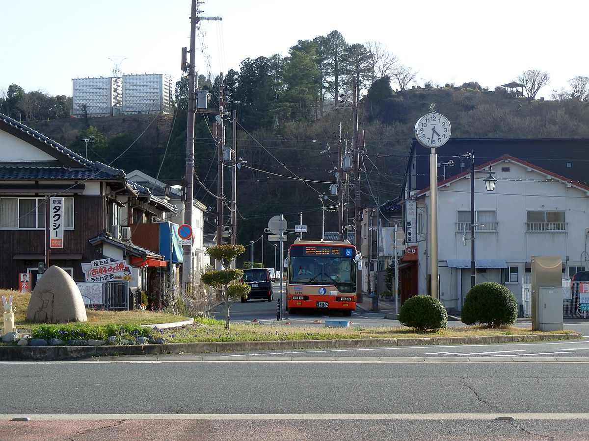 神姫バス 山崎行 新宮駅にて