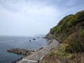 [道路][景色]海沿いを進む道