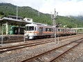 [鉄道][駅]猪谷駅で並ぶ列車