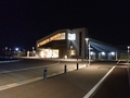 [駅]夜の新富山口駅