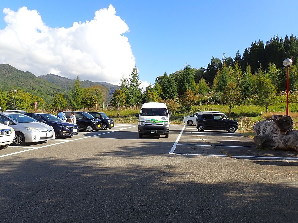 山之村牧場にて