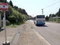 [路線バス][バス停]閨バス停と大橋駐車場行
