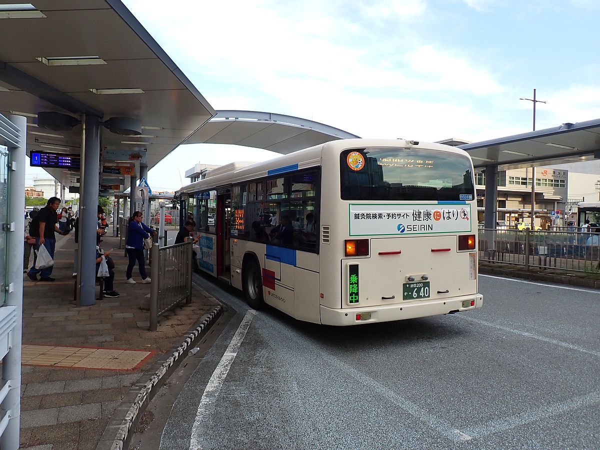 清水駅にて