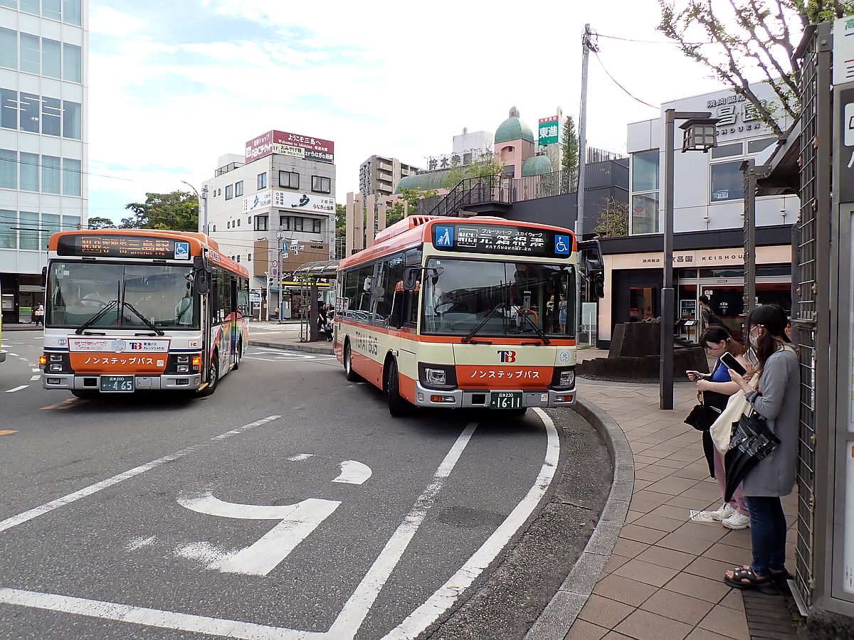 三島駅にて