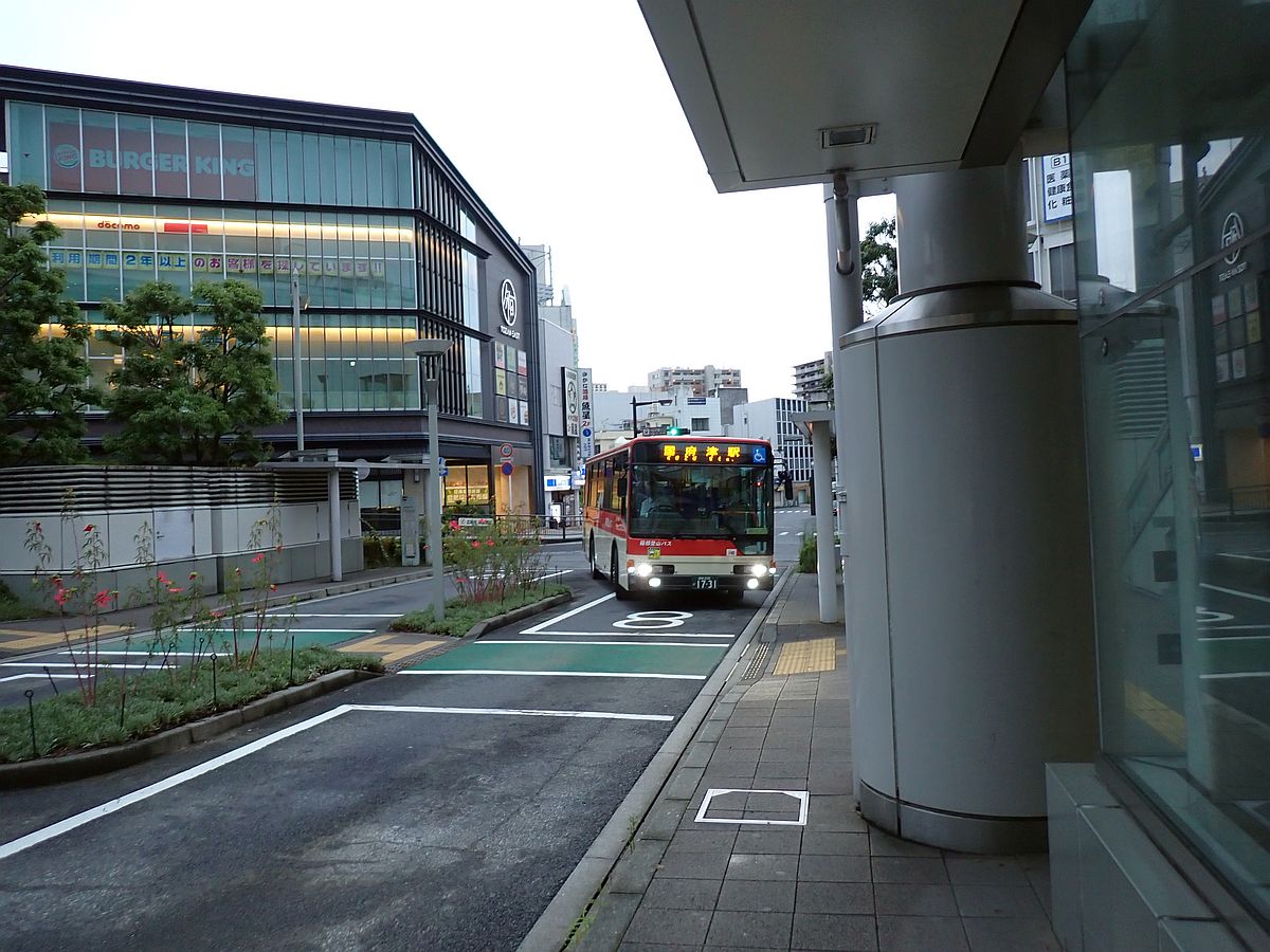 小田原駅にて