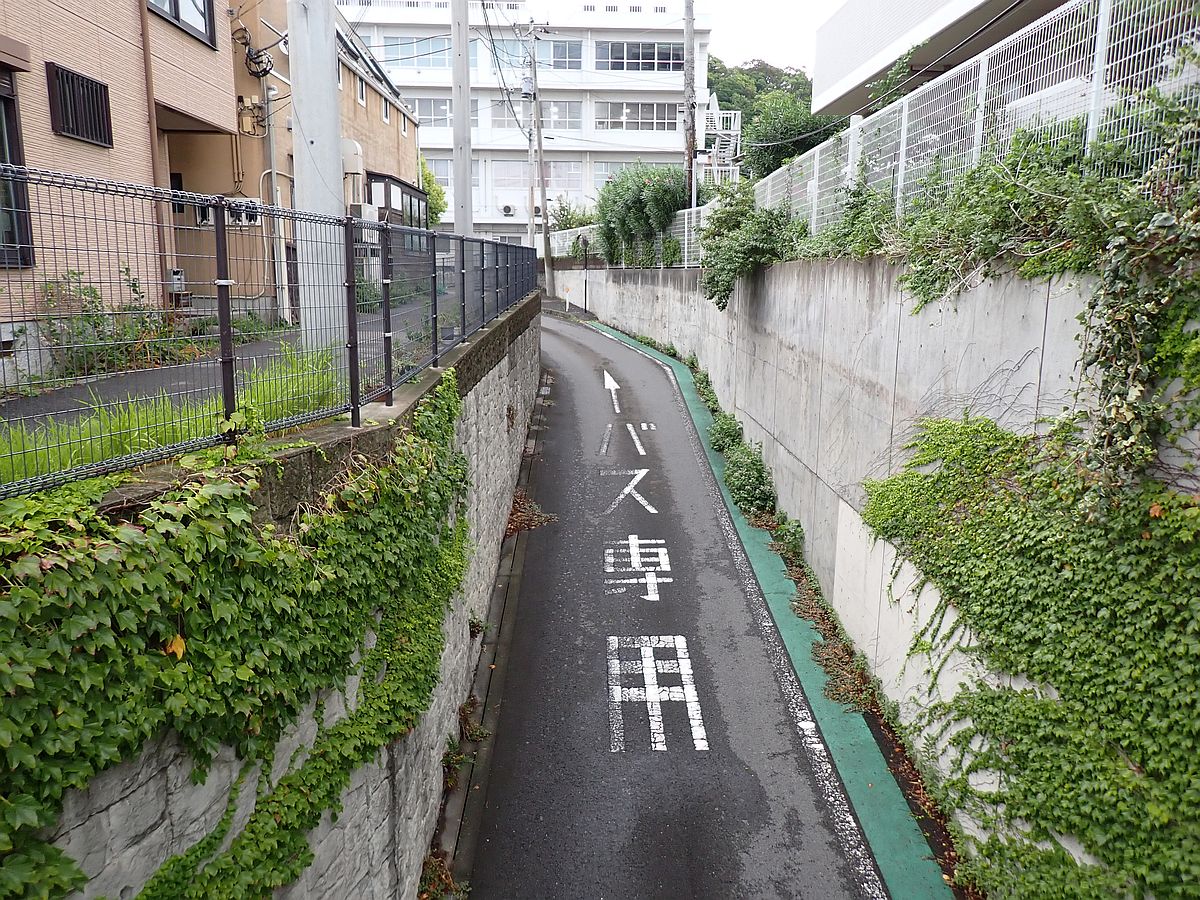 国府津駅バス専用アプローチ