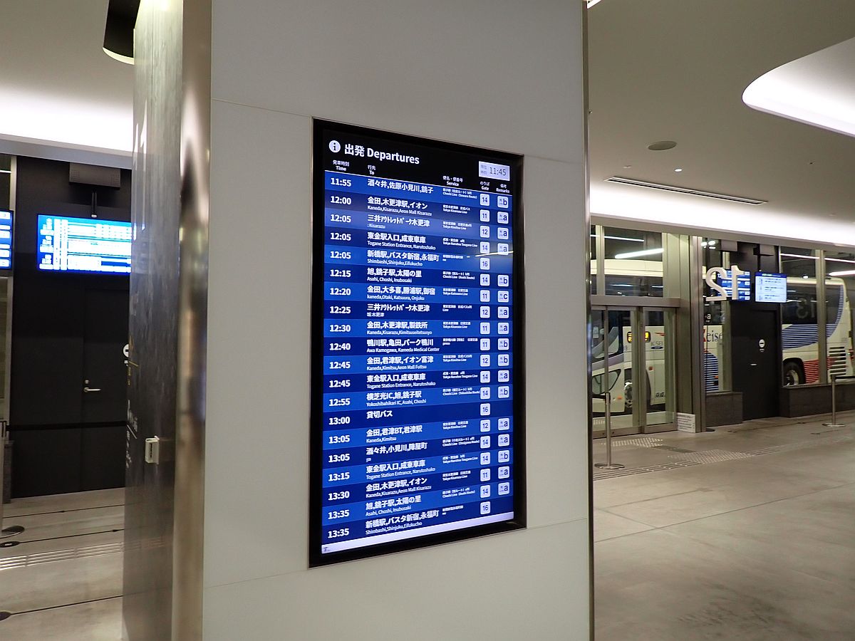 バスターミナル東京八重洲地下2階