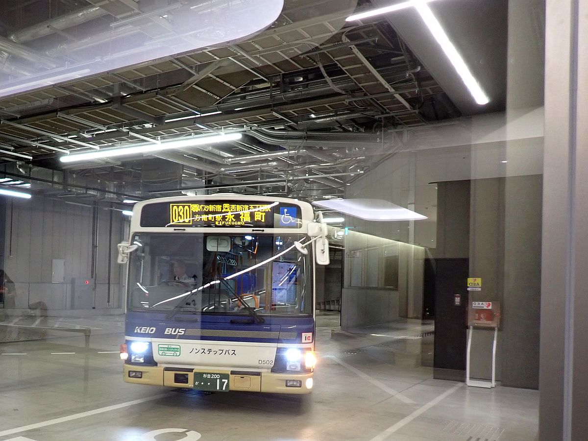 バスターミナル東京八重洲にて
