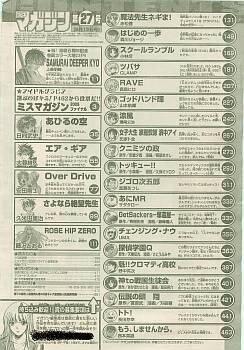 1976年の週刊少年マガジンと2005年の週刊少年マガジンを比べて