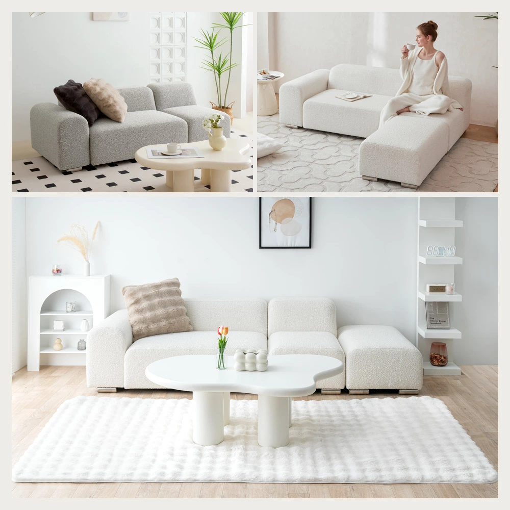 狭いお部屋でも諦めない。レイアウト自由なモジュールソファで理想の