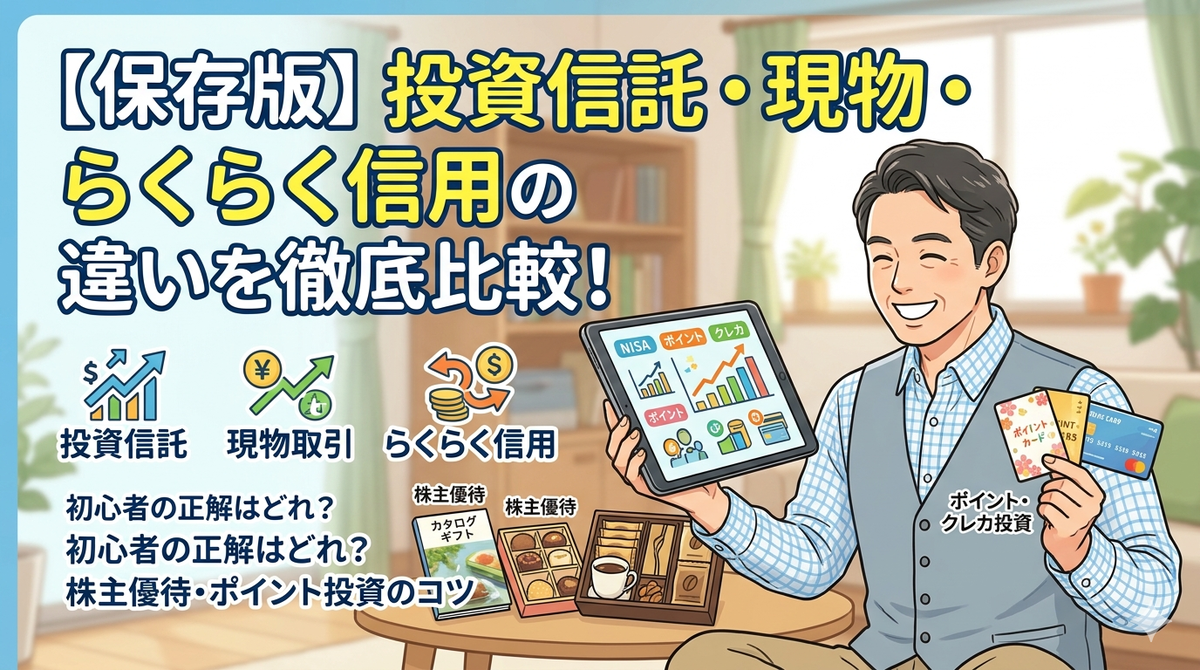 投資スタイル比較ガイド