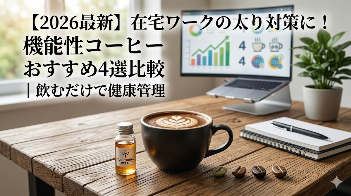在宅ワークの健康管理コーヒー