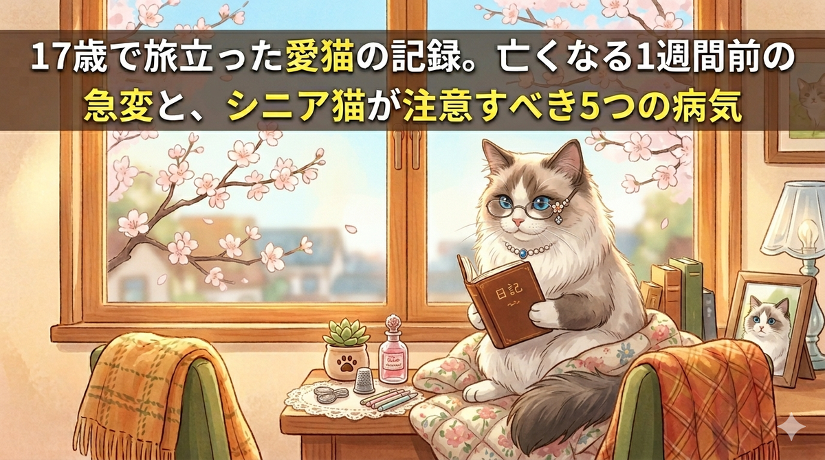 シニア猫の健康管理