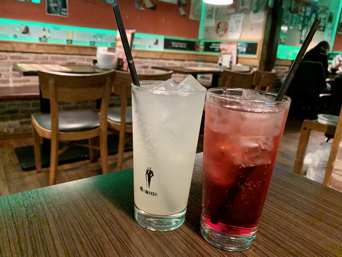 ホシギ2羽チキン2号店のドリンク