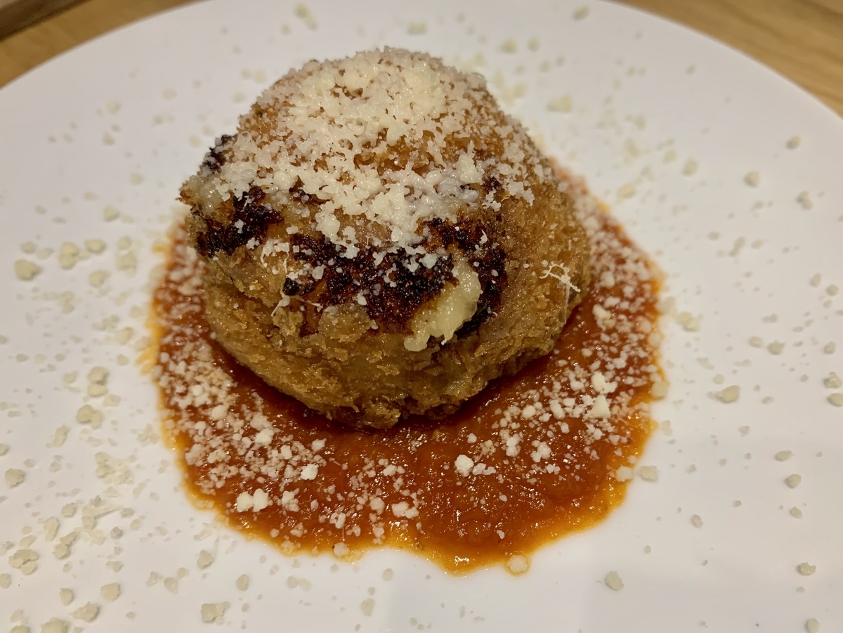 北斎麦酒醸造所の雲丹コロッケ