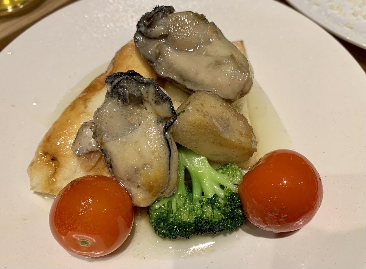 北斎麦酒醸造所のアヒージョ