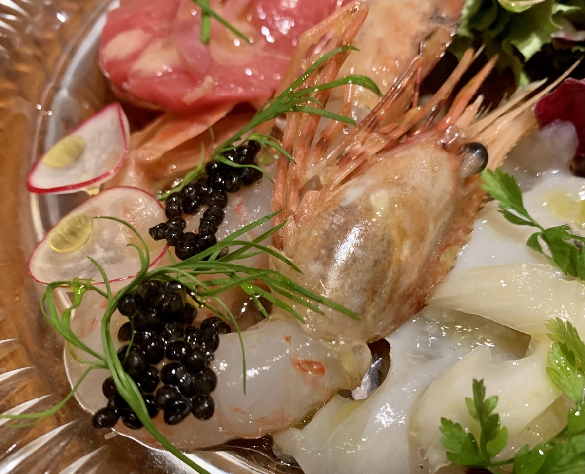 ヴィーニ エ サラーメ （VINI E SALAME）の魚介盛り合わせ