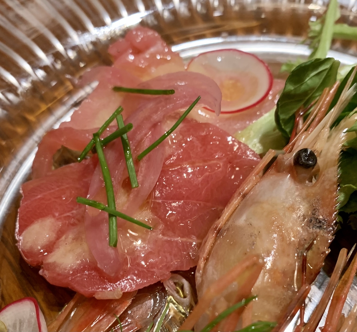 ヴィーニ エ サラーメ （VINI E SALAME）の魚介盛り合わせ