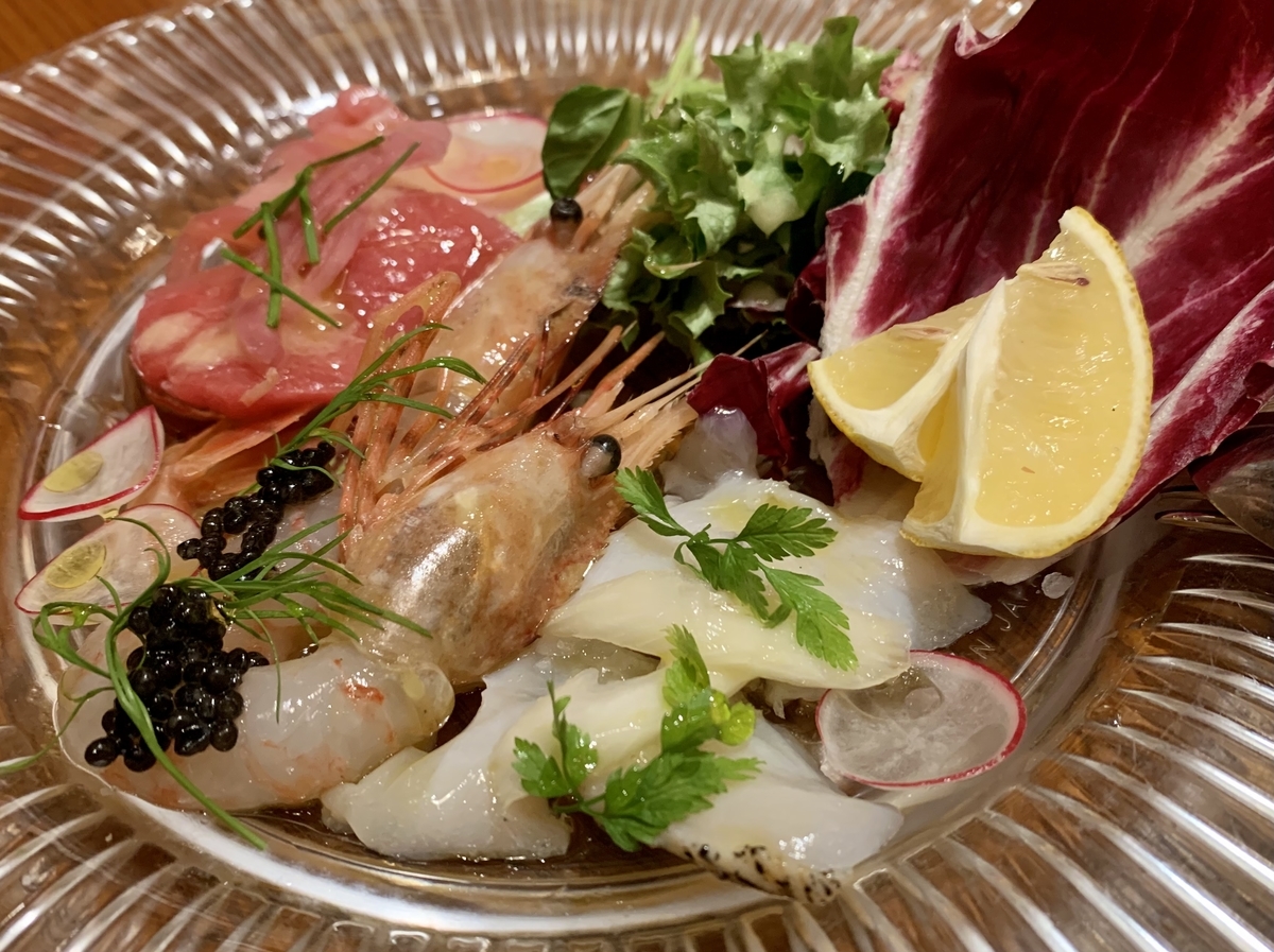 ヴィーニ エ サラーメ （VINI E SALAME）の前菜