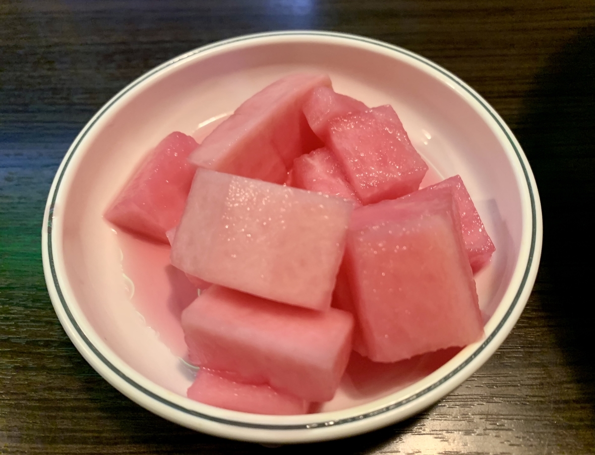 ホシギ2羽チキン　2号店のお通し