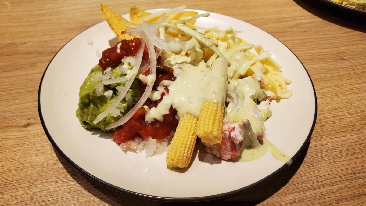 シズラーのサラダ