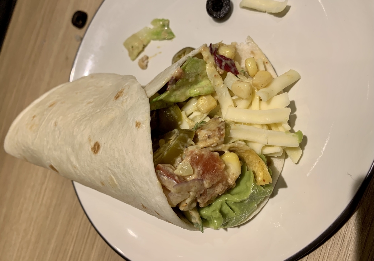 シズラーのソフトトルティーヤ