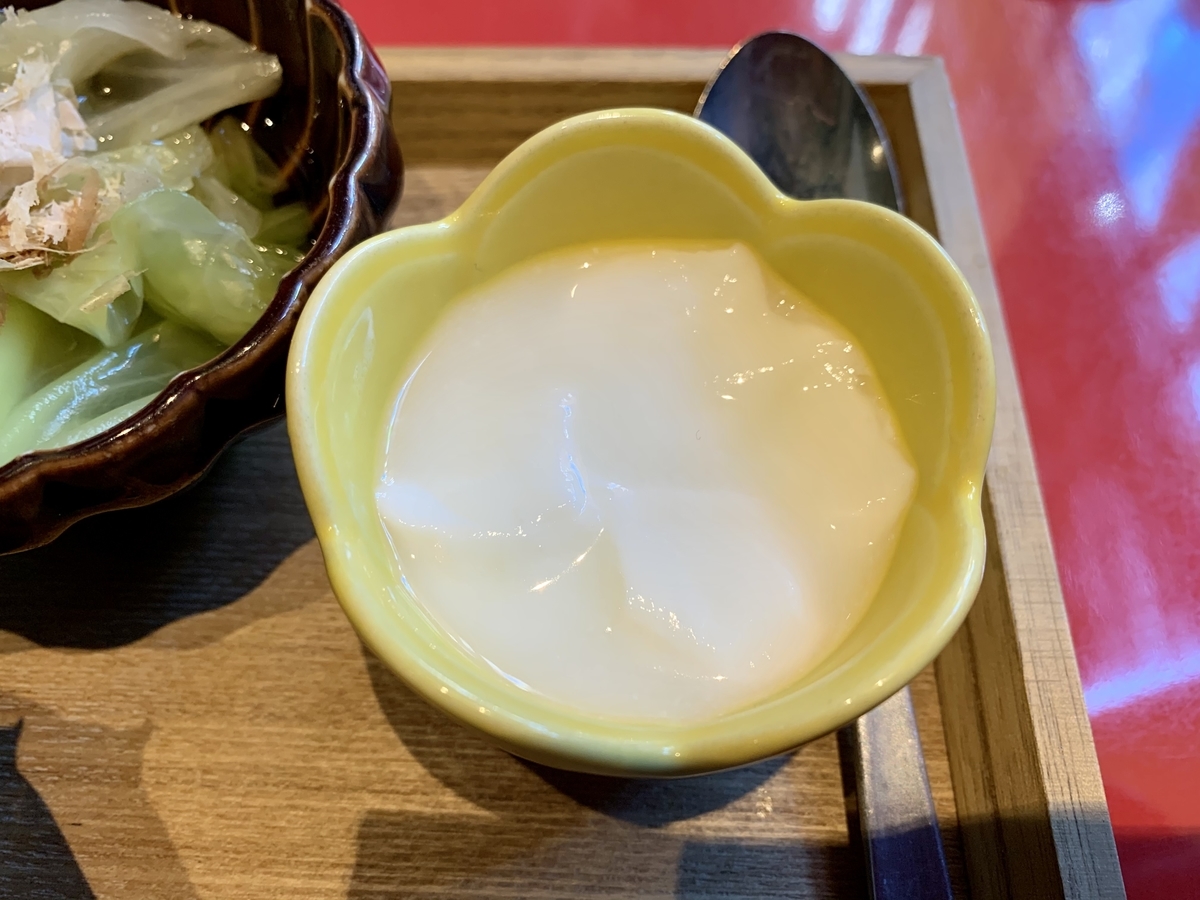 鍋と呑み処 左藤(さとう)総本店の杏仁豆腐