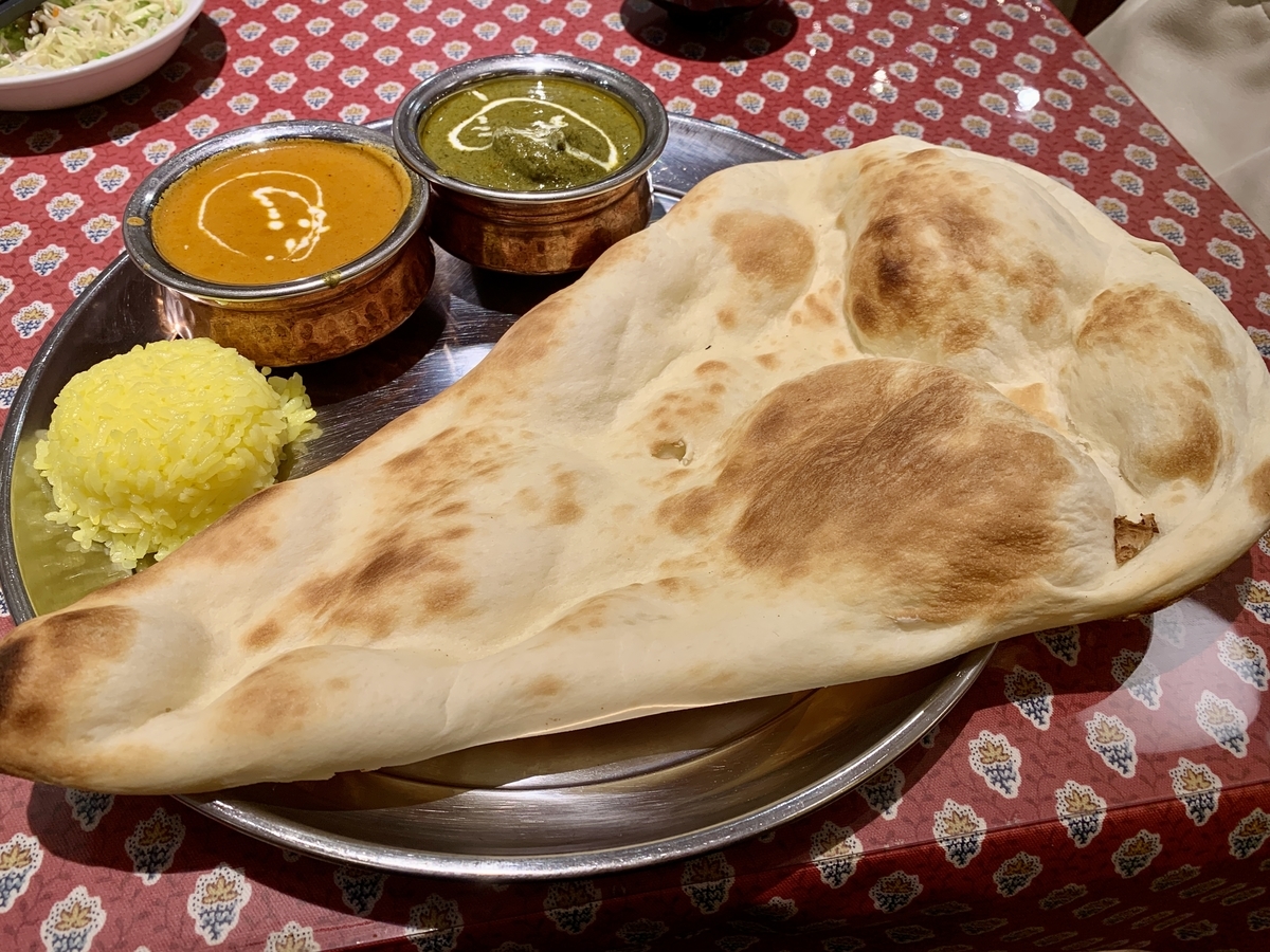 アジアンダイニング ダリマ 豊洲店のダブルカレーセット