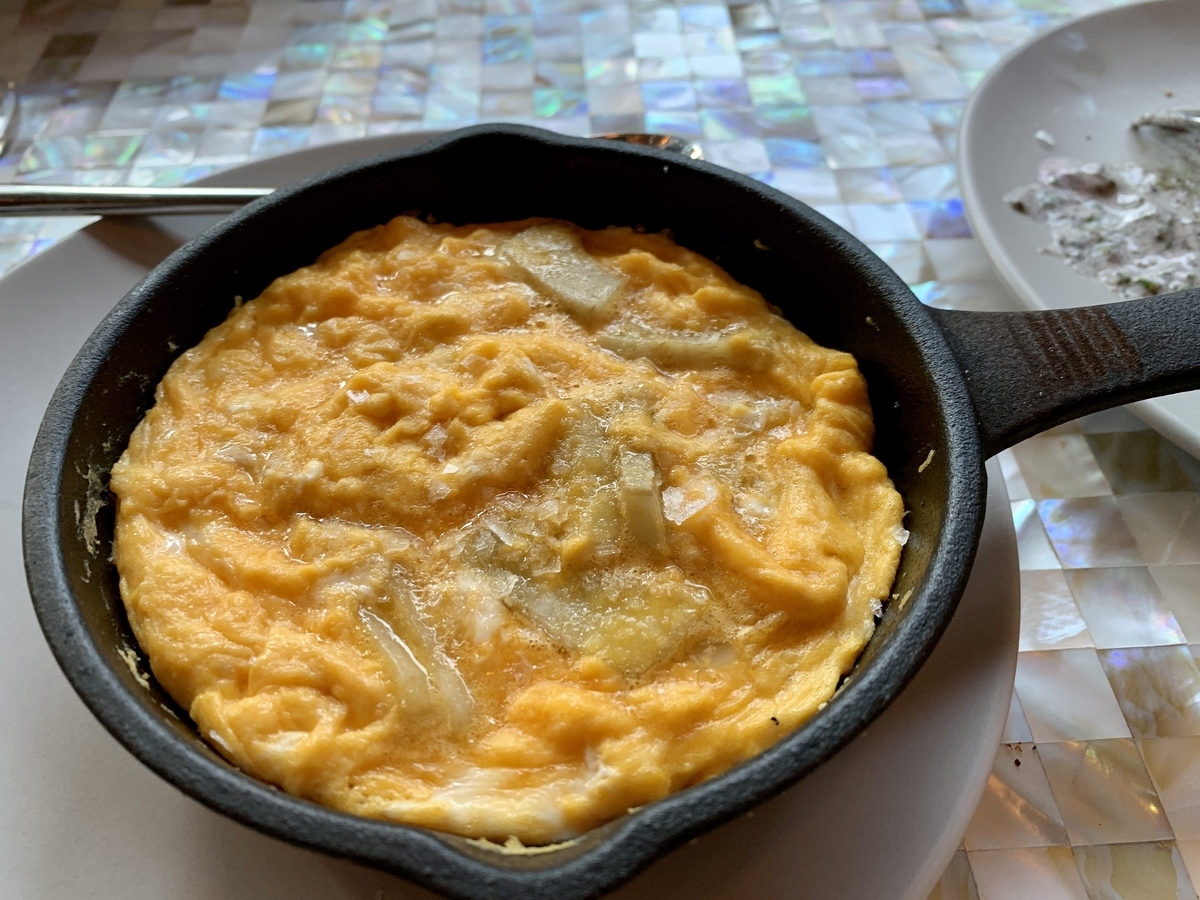 BRIANZA TOKYO （ブリアンツァ トウキョウ）のオムレツ