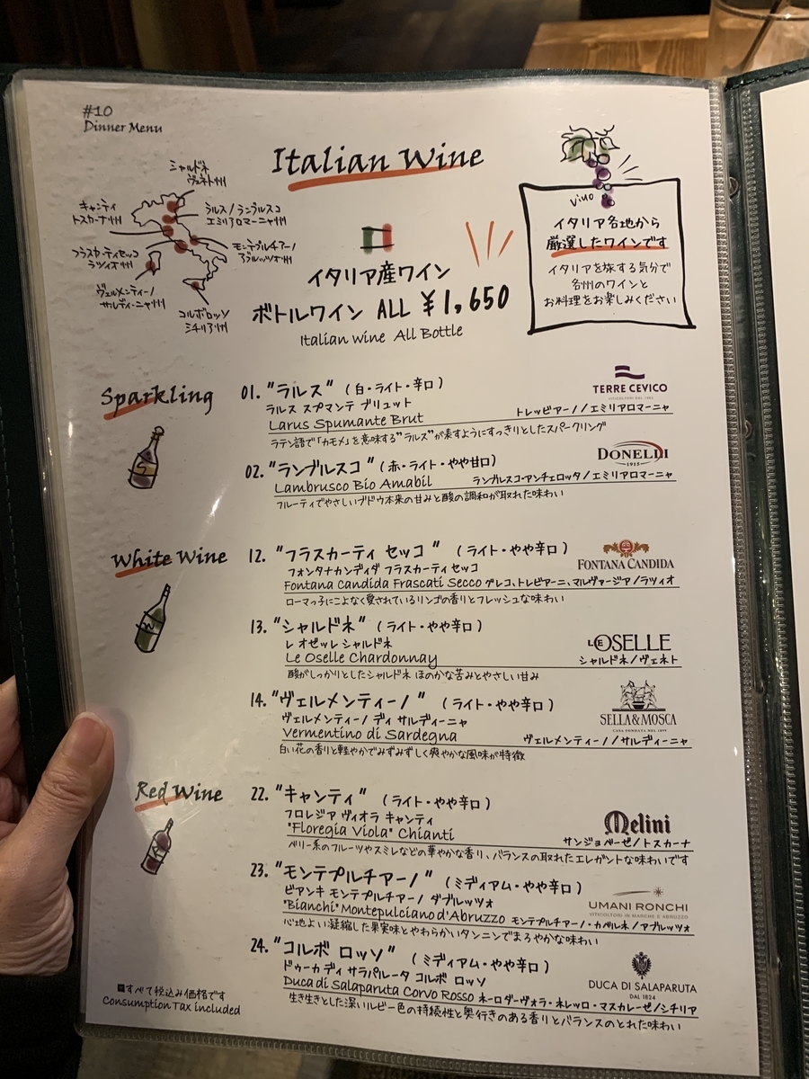  Italian Kitchen VANSAN 亀戸店 （バンサン） のメニュー