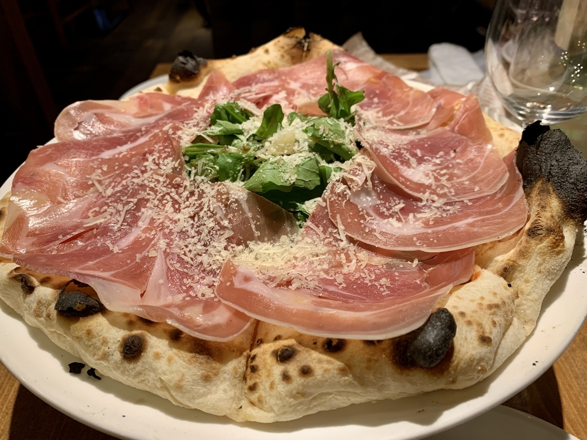 Italian Kitchen VANSAN 亀戸店 （バンサン）の生ハムピザ