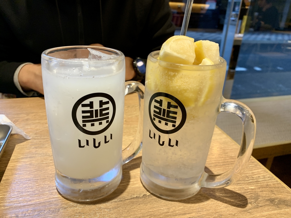 焼売酒場いしい 博多店のカルピスサワー