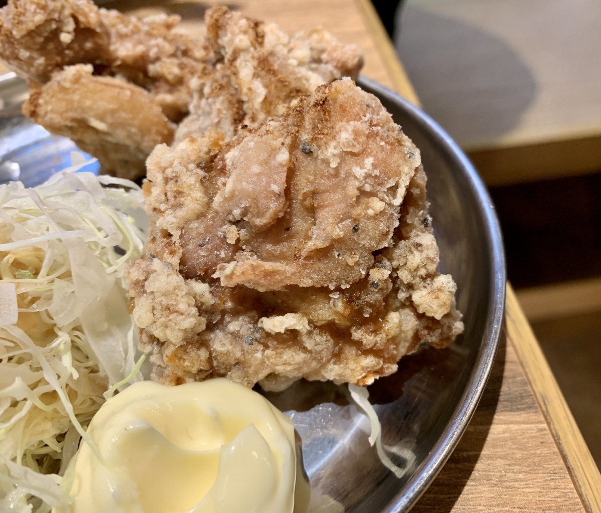 焼売酒場いしい 博多店の夜市の台湾唐揚げ