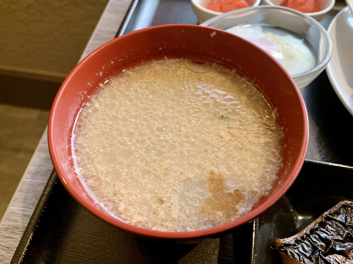 HOLY BLUEのとんこつスープ