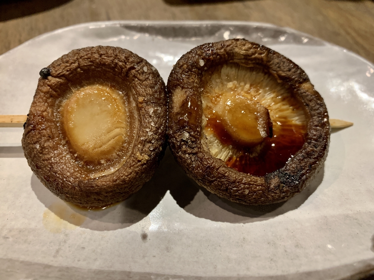 鳥光國(とりみつえん)の椎茸