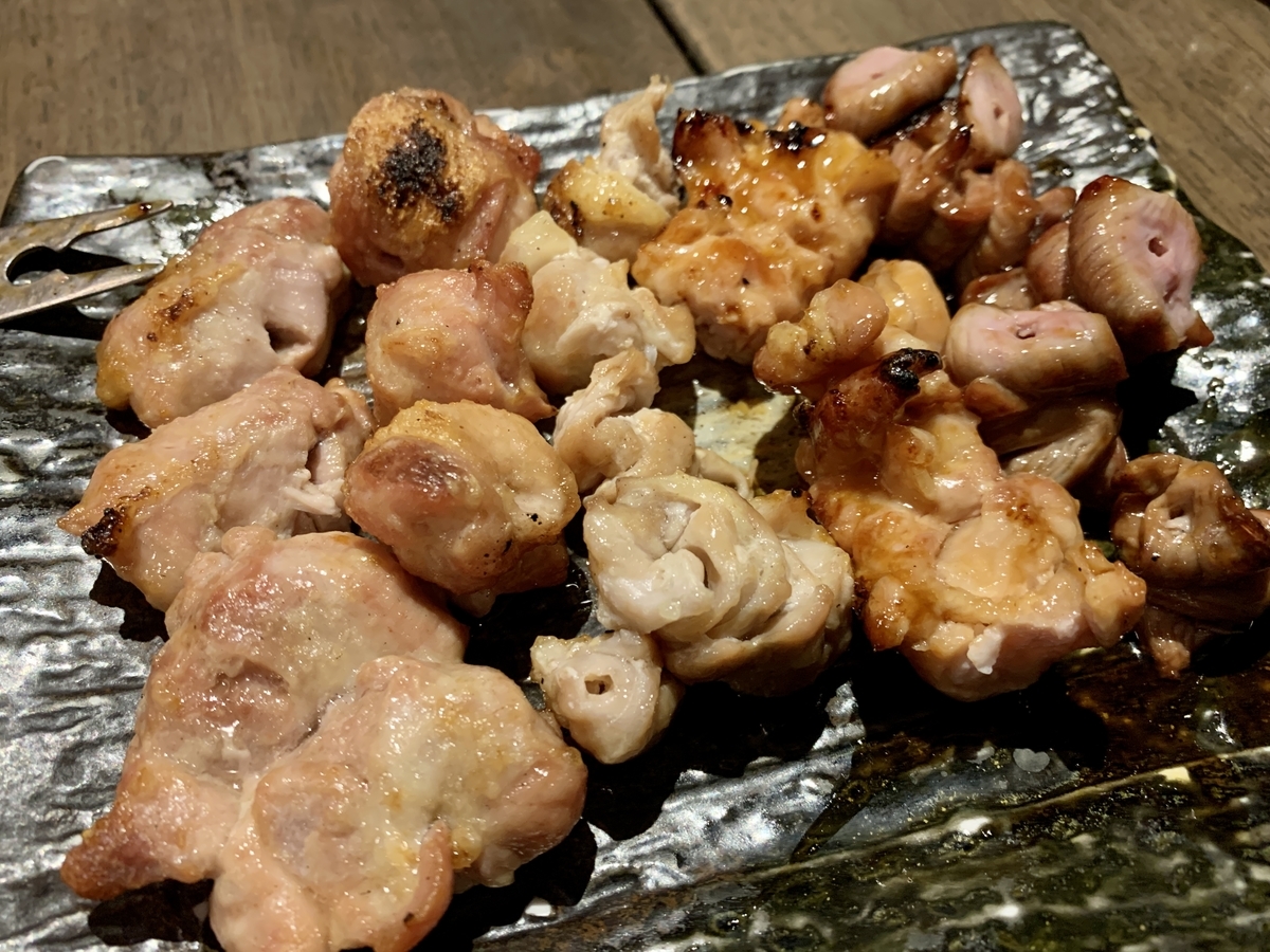 鳥光國(とりみつえん)の希少部位盛り合わせ