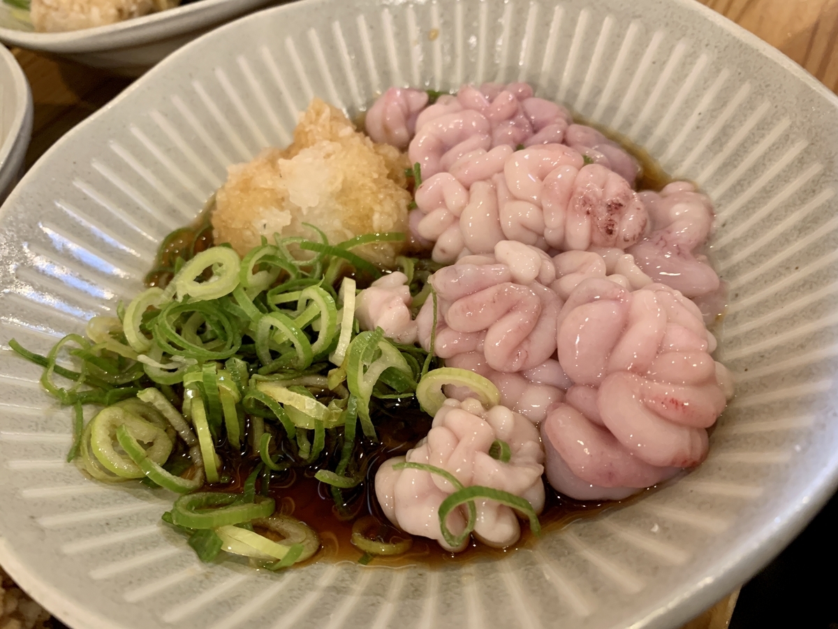 兵蔵 （ヒョウゾウ）の真ダラの白子焼き