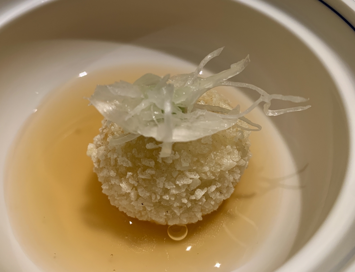 界（かい）山口長門のじゃがいもの変わり揚げ