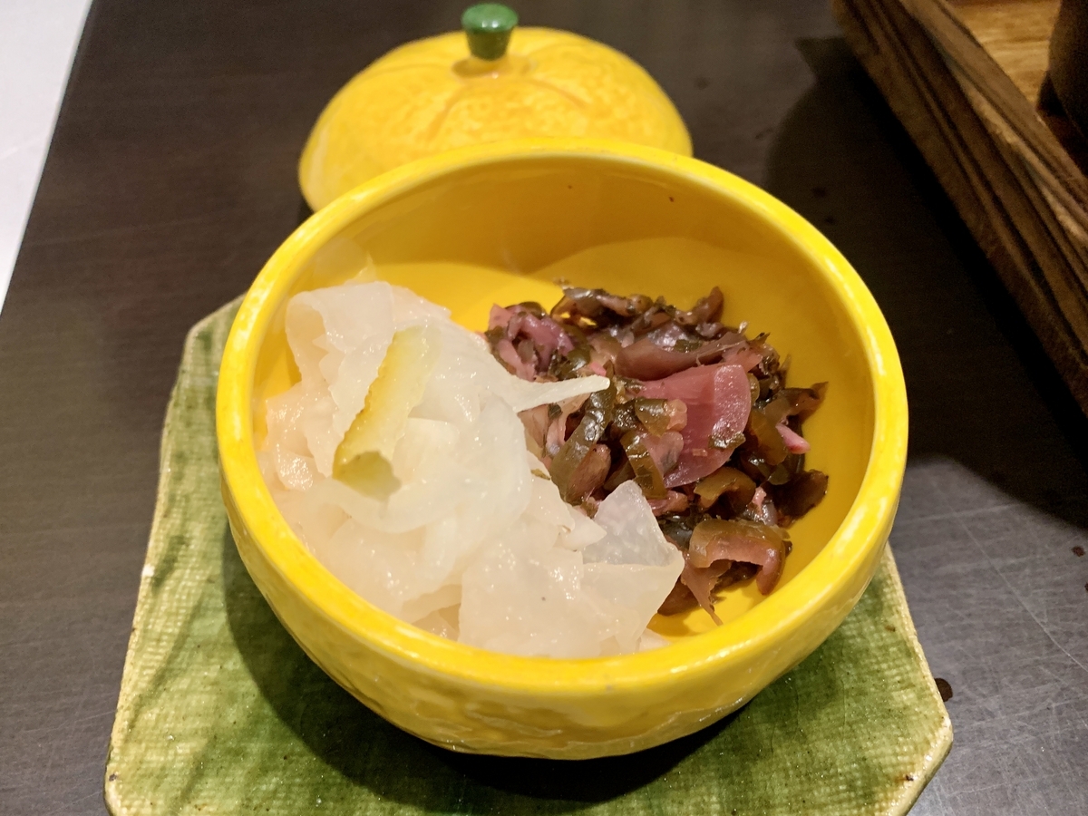 界（かい）山口長門の香の物