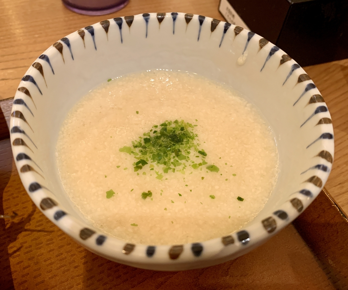 豊洲場外食堂魚金のとろろ