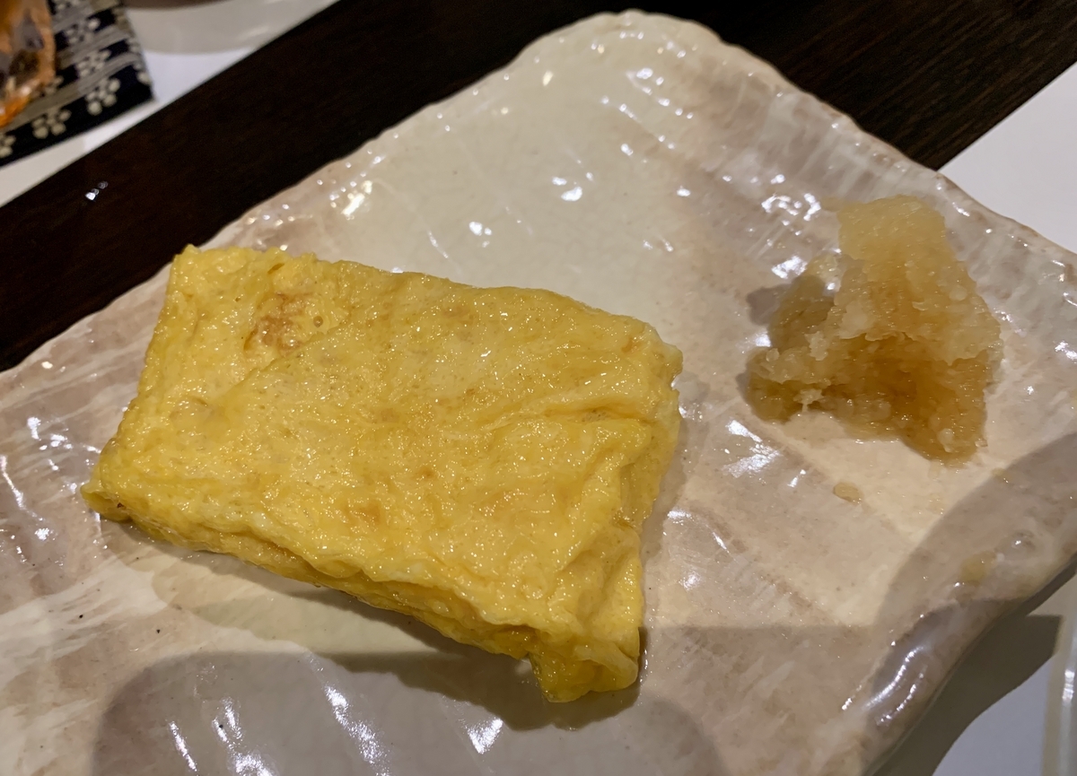 京橋 都鳥の卵焼き