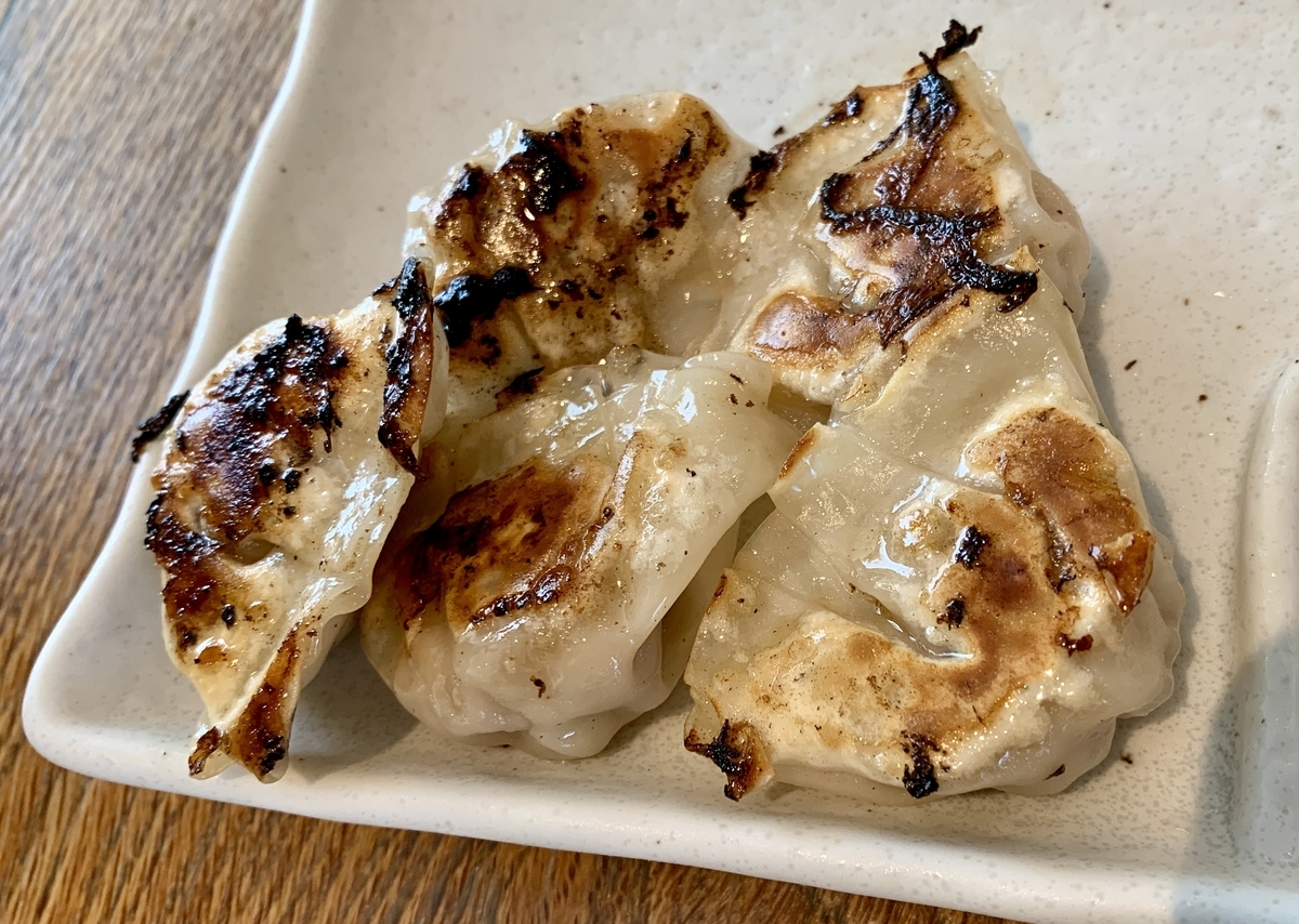 じげもんちゃんぽん Esola池袋店のひとくち餃子