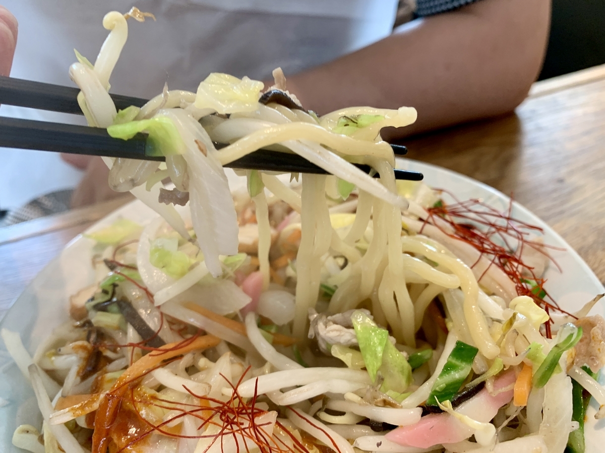 じげもんちゃんぽん Esola池袋店の紅ちゃんぽん