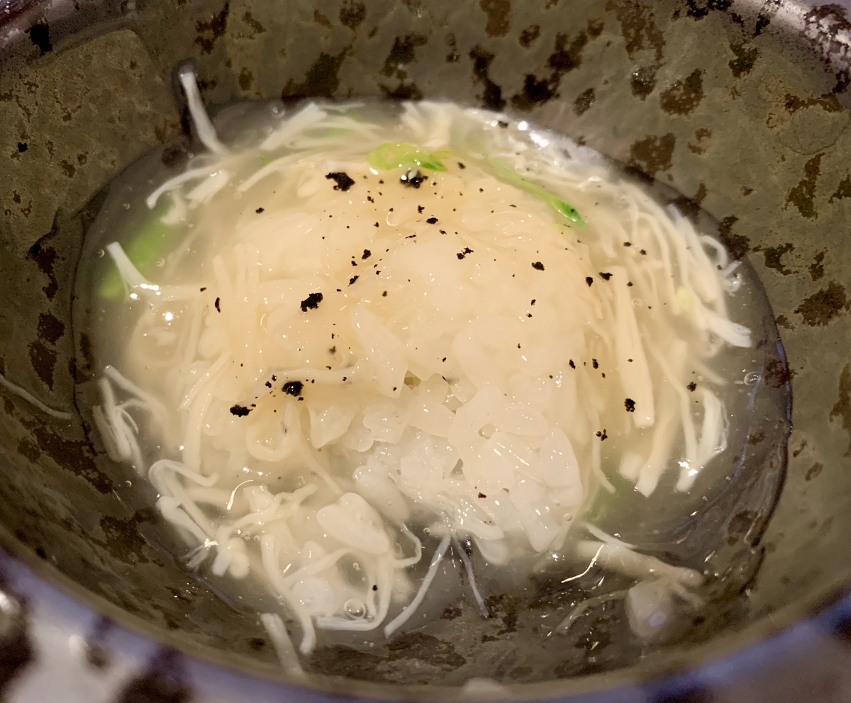 原鶴の舞の飯蒸帆立餡