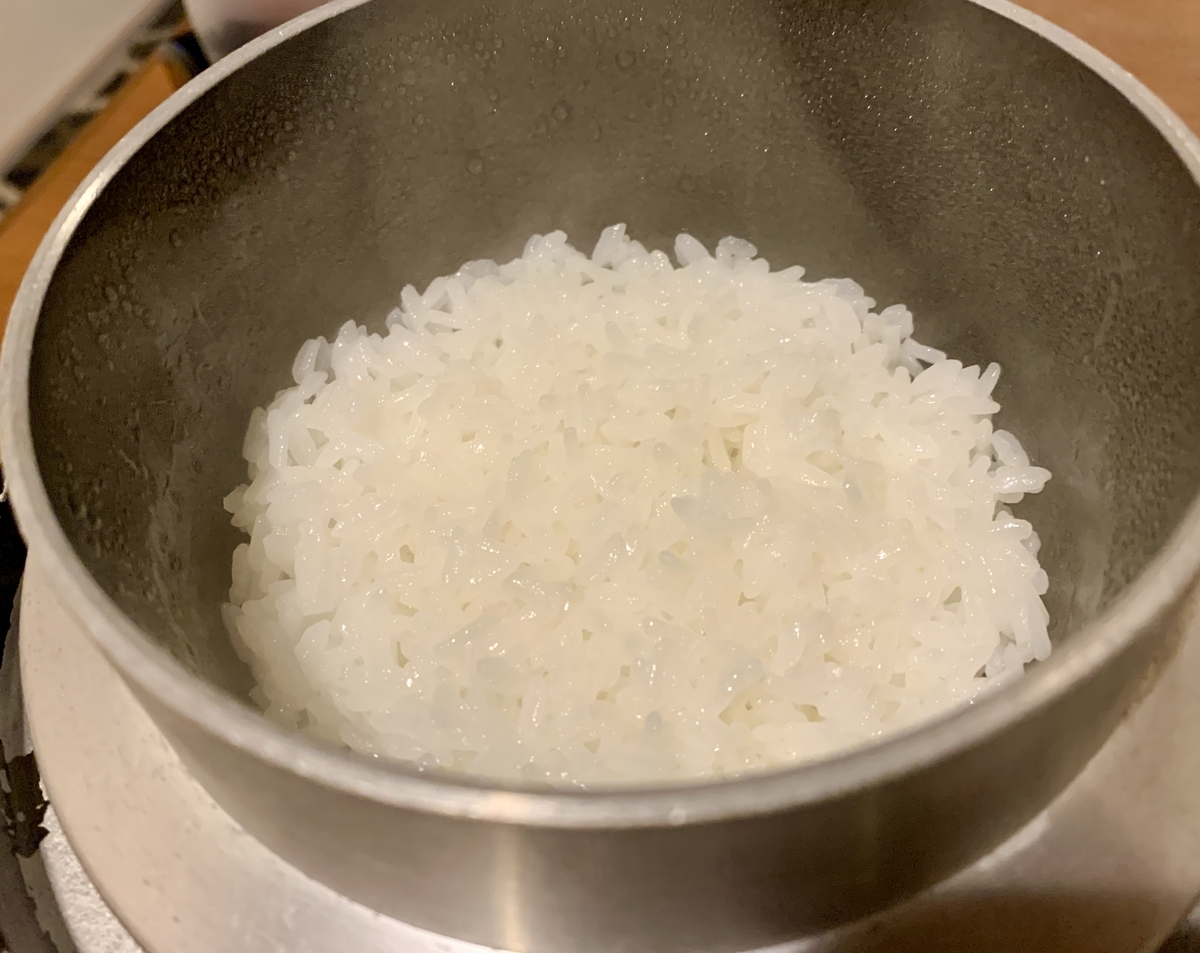 原鶴の舞のご飯