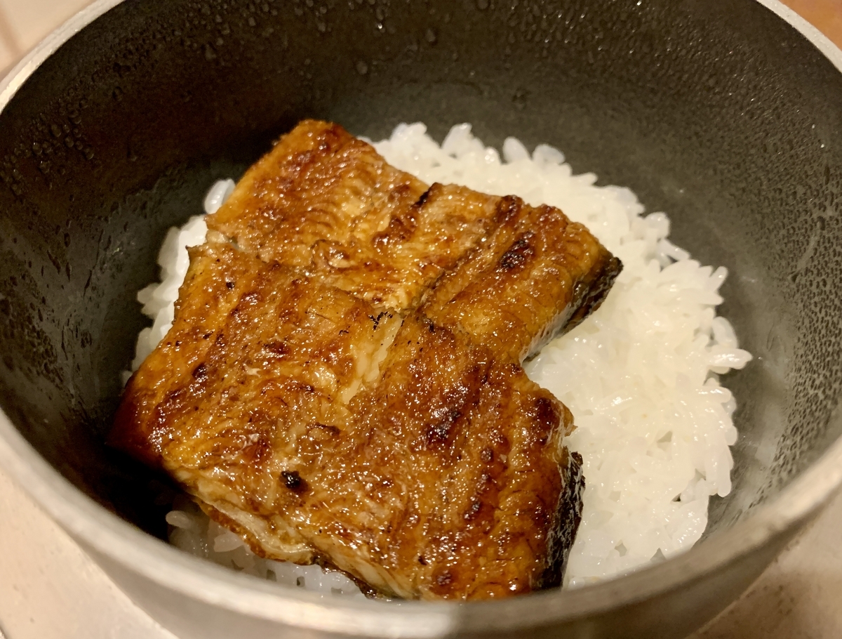 原鶴の舞のウナギご飯