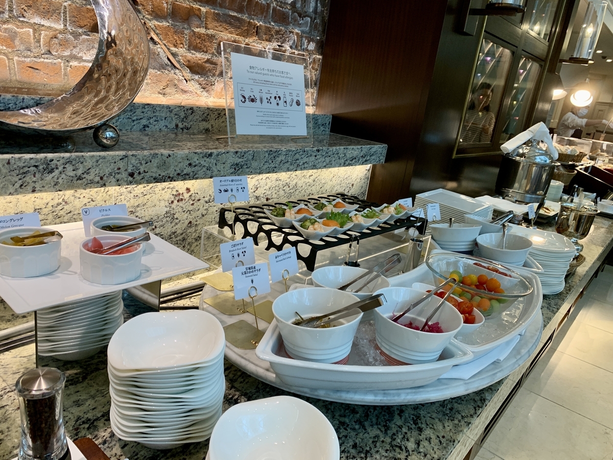 東京ステーションホテルの朝食
